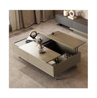 China Best Selling Multifunctional Saving Extendable Smart Tea Table With Storage Modern Tea Table For Living Room for sale