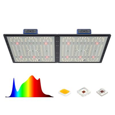 China Welit Factory Wholesale Full Spectrum GF4000 Dimming Button No Noise LM301b 400W LED Grow Light For Indoor Garden for sale