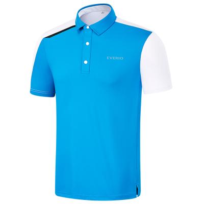 China Spandex/Polyester Custom Spandex Mens Golf Quick Dry Shirts For Men for sale