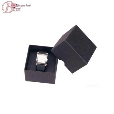 China Handmade Men Watch Box Drawer Flip Gift Packaging Luxury Wholesale Watch Box for sale