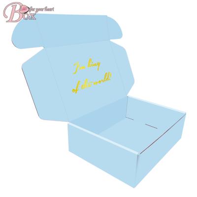 China Materials Paper Box Recycled Luxury Corrugated Magnetic Corrugated Paper Gift Packaging Box Customized Foldable Box for sale