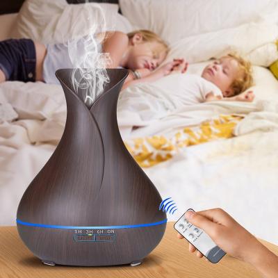 China 500Ml Mini Essential Oil Diffuser Fragrance Air Mist Scent Diffuser Ultrasonic Air Humidifier Office Hotel Home Appliance Cool for sale