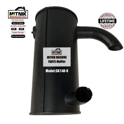 China Techniek smeden gieten 2 graafmachine E320 Silencer Afvoermuffler Buizen en accessoires Te koop