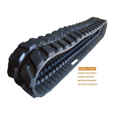 China Excavator Spare Rubber Track 300X72X47 400x72.5x76 for HMA140 Technique Rubber Steel for sale