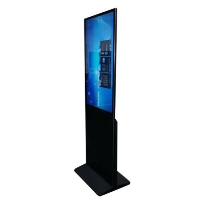 China 43 Inch Floor Standing Advertising Display Machine Indoor Ultra Thin LCD Kiosk Digital Signage Player Advertis ScreenTotem for sale