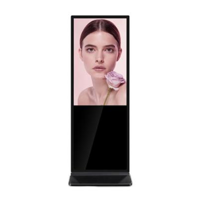 China Indoor 32 43 49 55 65 Inch Floor Standing Android LCD Advertising Players Super Slim LCD Screen Digital Signage for sale