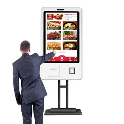 China Self Service Query Touch Screen Self Service Kiosk Self Service Qr Code Scanner Kiosk Payment Ordering Kiosks In Restaurant for sale