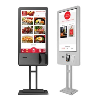 China Self Service Query Factory Price Fast Food Payment Machine For Restaurant Menu Digital Touch Screen Self Order Order Kiosk for sale