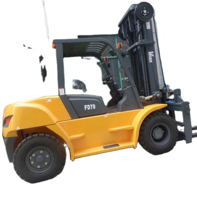 China Various Hotels Promotional Goods Using Diesel Forklift Stacker 7t Diesel Forklift Price Specifications for sale