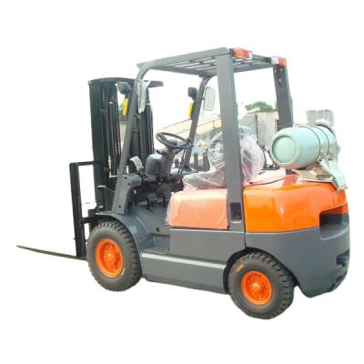 China Hotels 3.5 Ton Gasoline / LPG Forklift With Toyota Engine for sale