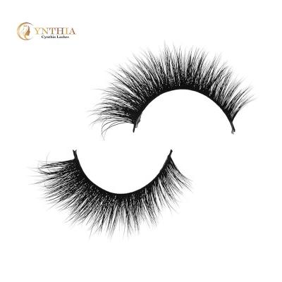 China Long Natural 3D Mink Lashes Private Label Box 25mm Siberian 3d Lashes Wholesale Seller for sale