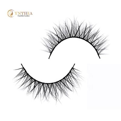 China Long Natural 12MM 13MM 14MM 15MM Natural With Box Single Pink Crystal Cruelty Eyelash Gold 3d Mink Free Eyelash for sale