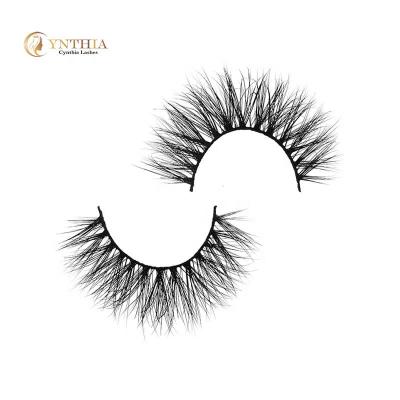 China China kkwbeauty Box Eyelashes Long Strip 25Mm Vendor Clear Natural 3D Mink Lashes Custom Eyelash Eyelash Packaging for sale