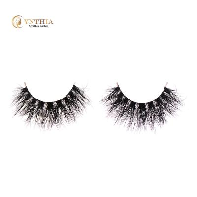 China OEM Natural False 3D Strips Mink Lashes Natural False Mink Lashes Clear Mink Eyelashes for sale