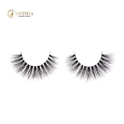 China Super Natural Soft Natural 3d Mink Eyelashes For Sale Softest Eye Lashes Clear Strip False Siberian Makeup for sale