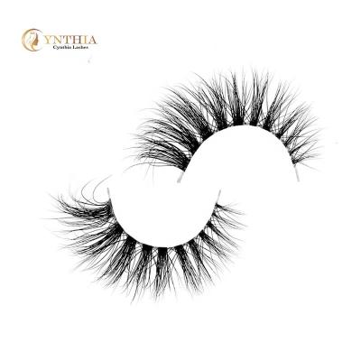 China Natural Faux Mink Eyelashes Fake Lash Case with Clear Plastic Custom Private Label 3d Tape Handcrafted Full Lashes Deep for sale