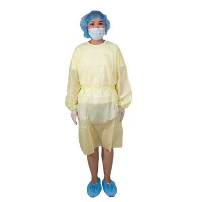 China SMMS Disposable Protective Isolation Gown for sale