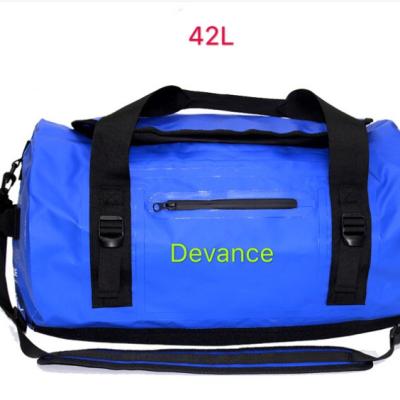 China Waterproof Duffel Bag 500D Waterproof PVC Tarpaulin Duffel Bag for sale