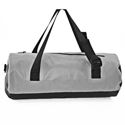 China Waterproof. Foldable bag. Lightweight Fashionable Custom 500D Coating PVC Waterproof Duffel Bag for sale