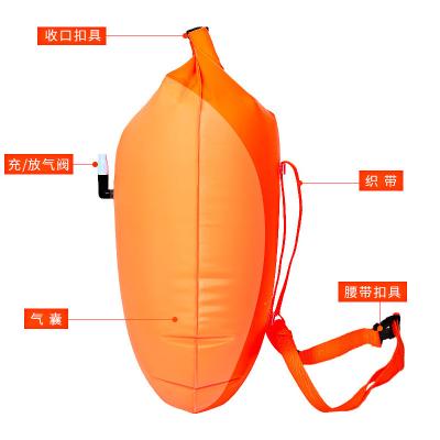 China Outdoor Swimming Safety Tow Float Swim Buoy Bag Aid for Swimmer for sale