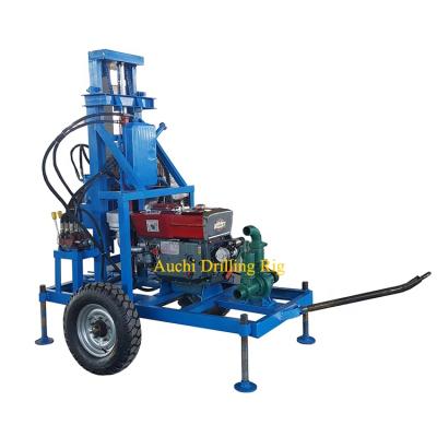 China Mini Water Well Farms Drilling Rig Machine / Drinking Water Diesel Well Drilling Rig for sale