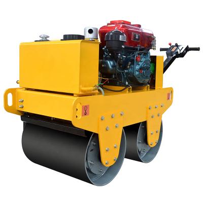 China Building Material Shops Walk Behind Full Hydraulic Double Drum Vibratory Tandem Road Roller for sale