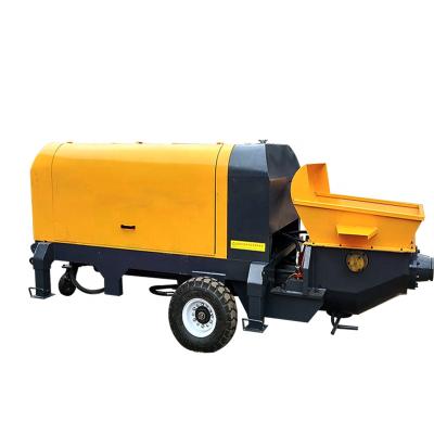 China Construction engineering liquid cement injection pump machine concrete pump machine mortar delivery pump machine for sale