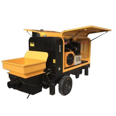 China Construction Engineering 15-20m3/H Capacity Portable Fine Stone Concrete Transport Pump 2021 For Sale for sale