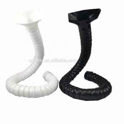 China Factory Plastic Flexible Extraction Arm Multiple Steam Cups / Desktop Mounted Type PP Suction Arm Hood for sale