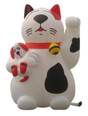 China Inflatable advertising cat / inflatable advertising lucky cat / inflatable promotion for sale