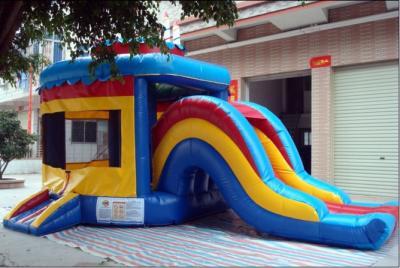 China Inflatable Bouncer combo / Bouncer and slide combo / inflatable castle slide  combo for sale