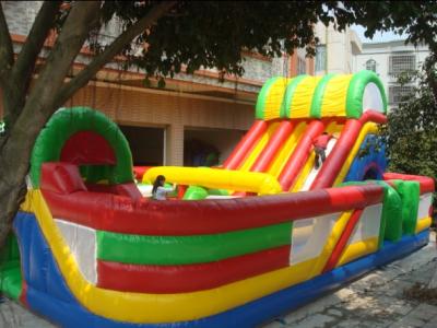 China Inflatable fun city / inflatable playground  / castle bouncer slide playground fun city for sale