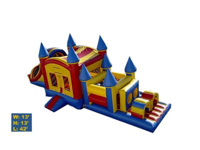 China inflatable obstacle course / inflatable castle  obstacle course for kids playing for sale