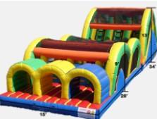 China inflatable obstacle course / inflatable tunnel obstacle course for kids play for sale