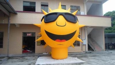 China inflatable product model replica / Exciting inflatable sun / PVC Inflatable giant sun games for sale