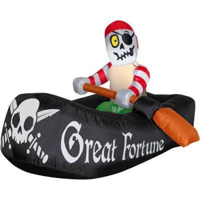 China Inflatable christmas / halloween / inflatable festival cartoon / inflatable witch boat for sale