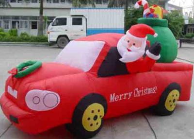 China Inflatable christmas / halloween / inflatable festival decoration / inflatable santa & car for sale