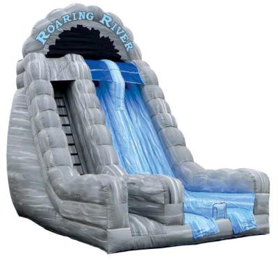 China New Style Large Inflatable Pool Slide for sale