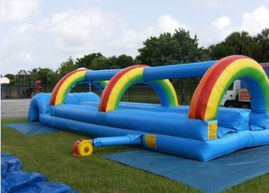 China inflatable tropical slide ,2013 hottest inflatable slip slides for child for sale