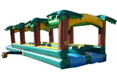 China inflatable tropical slide, Commercial Inflatable slip slide for sale for sale