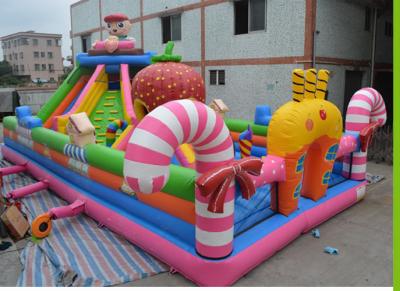 China inflatable kids funny jumping playing playground fun city for sale for sale