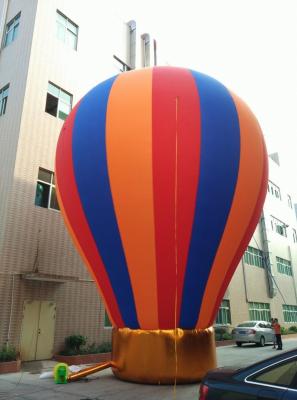 China Promotion custom logo printed advertising PVC inflatable ground balloons for sale