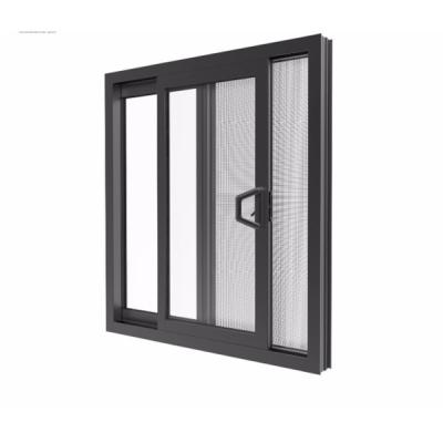 China CBMmart Modern Sliding Window Double Glazed Aluminum Mosquito Net Windows for sale