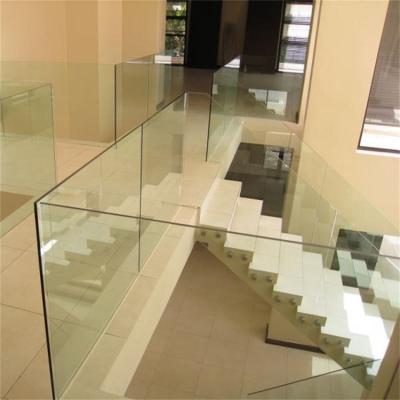 China CBMmart Modern Glass Terrace Parapet Manufacture Factory CBMmart Stair /Handrail Glass U-Channel Balustrade/Balustrade for sale