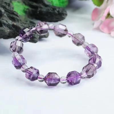 China CLASSIC Amethyst column section bracelet Z1Z28-057 for sale