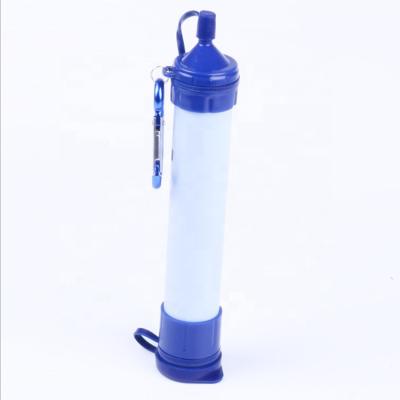 China 2020 New Product Outdoor Sports Easy Portable Water Filter Straw for sale