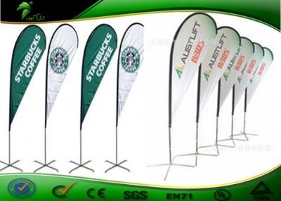 China Duurzame Polyester Openlucht Reclamevlaggen en Banners voor Bevordering Te koop