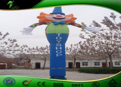 China Oxford Cute 20ft Inflatable Air Dancers With One Leg Advertising Dancing Man for sale