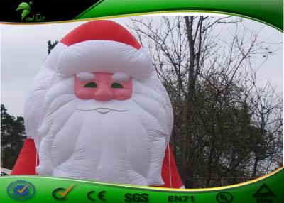 China Halloween / Christmas Inflatable Yard Decorations Outdoor Santa Claus  for sale