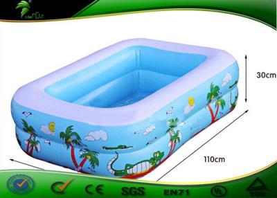 China Dauerhaftes Kinderwasser spielt mini aufblasbaren Swimmingpool 110*85*30cm zu verkaufen